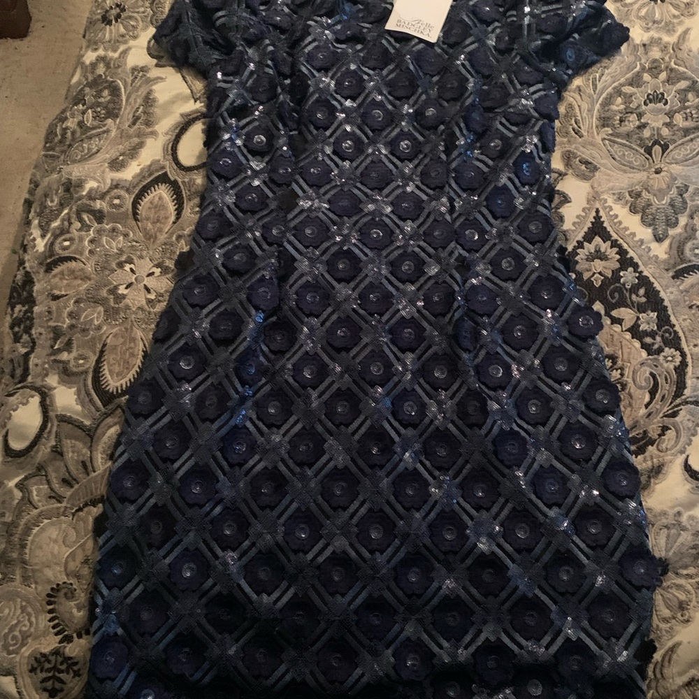 Belle Badgley Mischka dress size 14 Lightly Worn Reposh